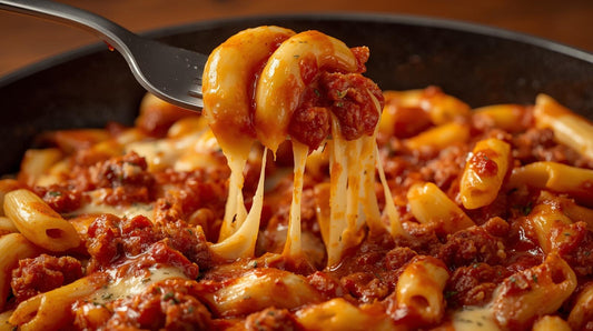 3. Beef Ragu Pasta & Cheese