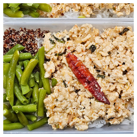 4. Thai Chicken Larb Bowl (Med-Spicy)