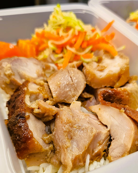 1. Thai Roasted Chicken, Nam Jim & Rice
