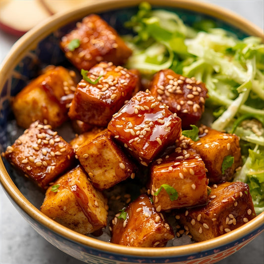 6. Honey-Soy Tofu "Nourish" Bowl